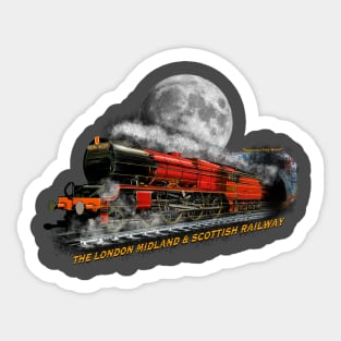 The Legendary Royal Scot Steam Engine Locomotive MotorManiac Sticker